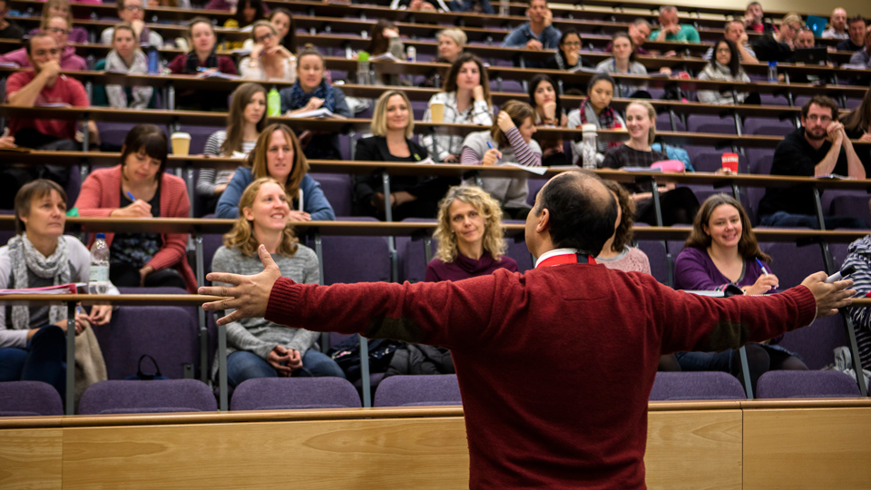 students in lecture