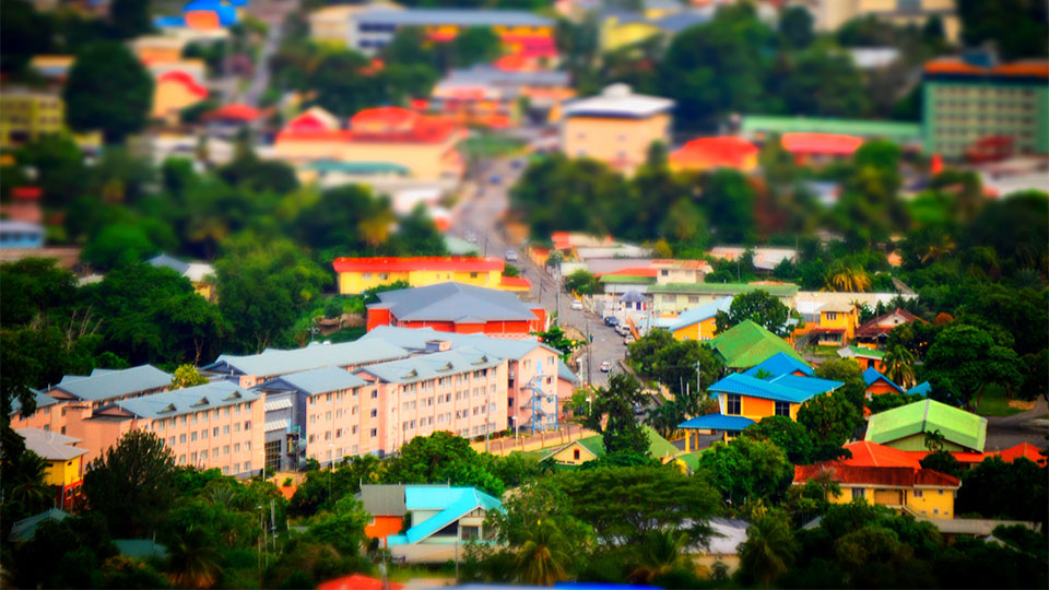 Trinidad and Tobago town