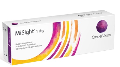 CooperVision MiSight contact lens