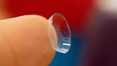 close up contact lens