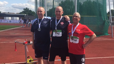Nick Stonehouse at the World Transplant Games