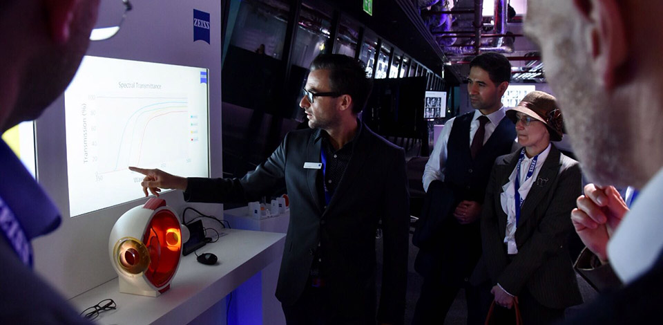 Delegates at Zeiss UVProtect event