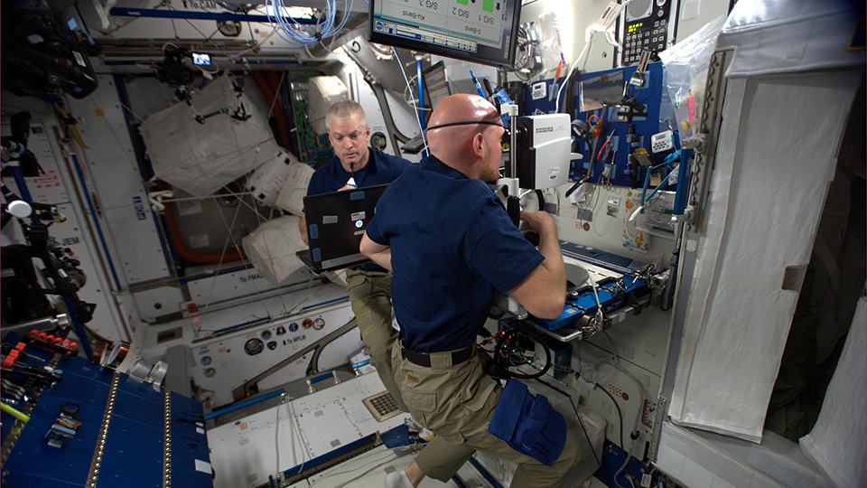 Astronaut in space