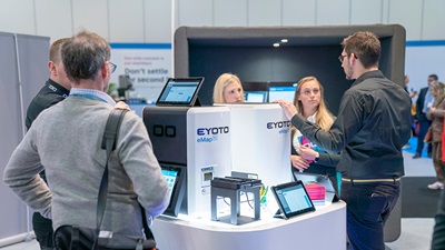 Eyoto stand at 100% Optical