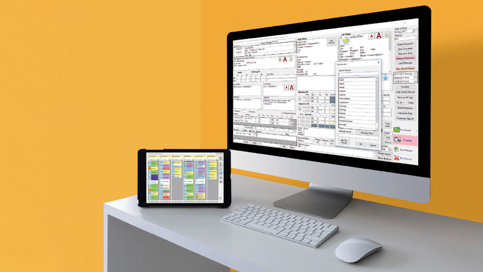 iClarity platform on a PC