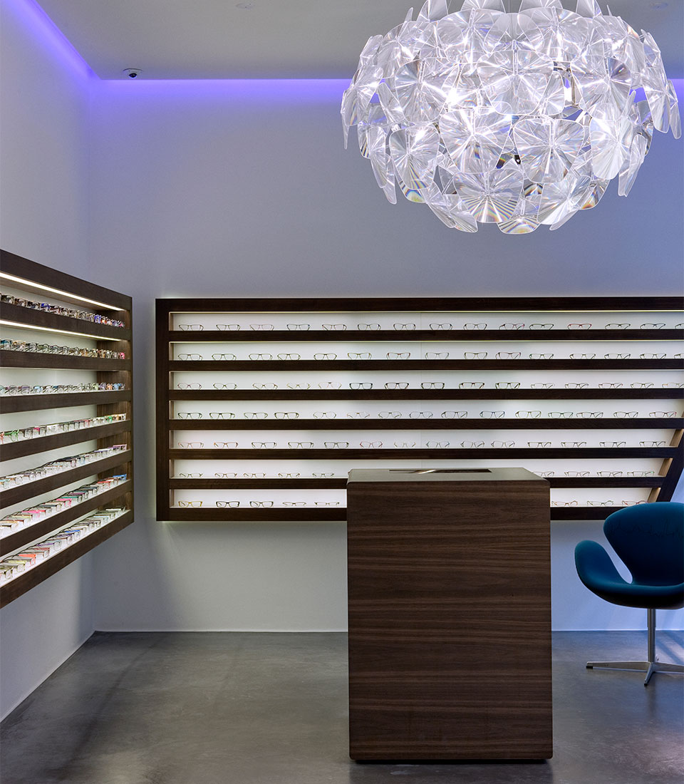 Orgreen eyewear display