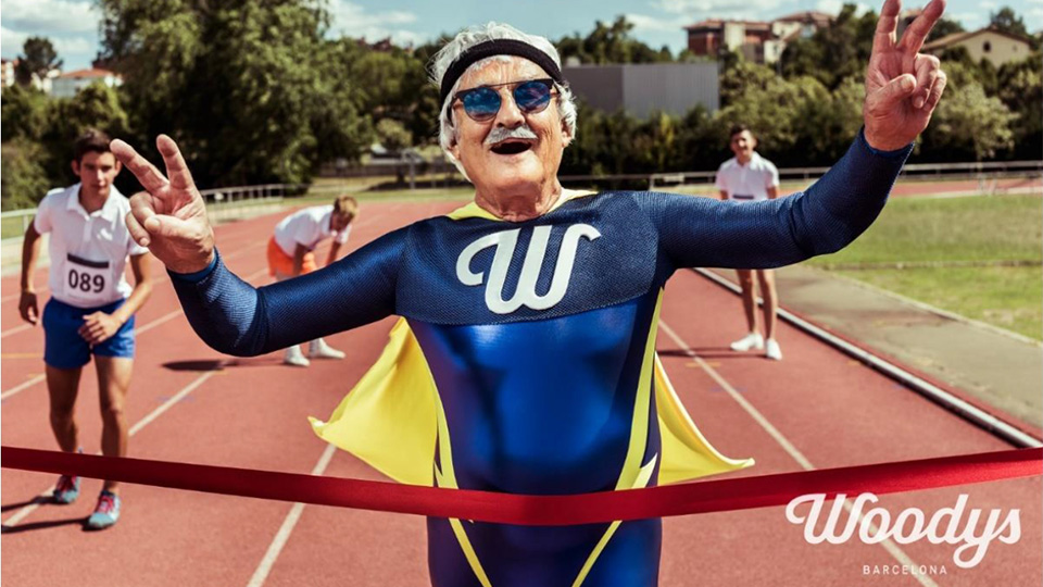 Woody's Barcelona advert