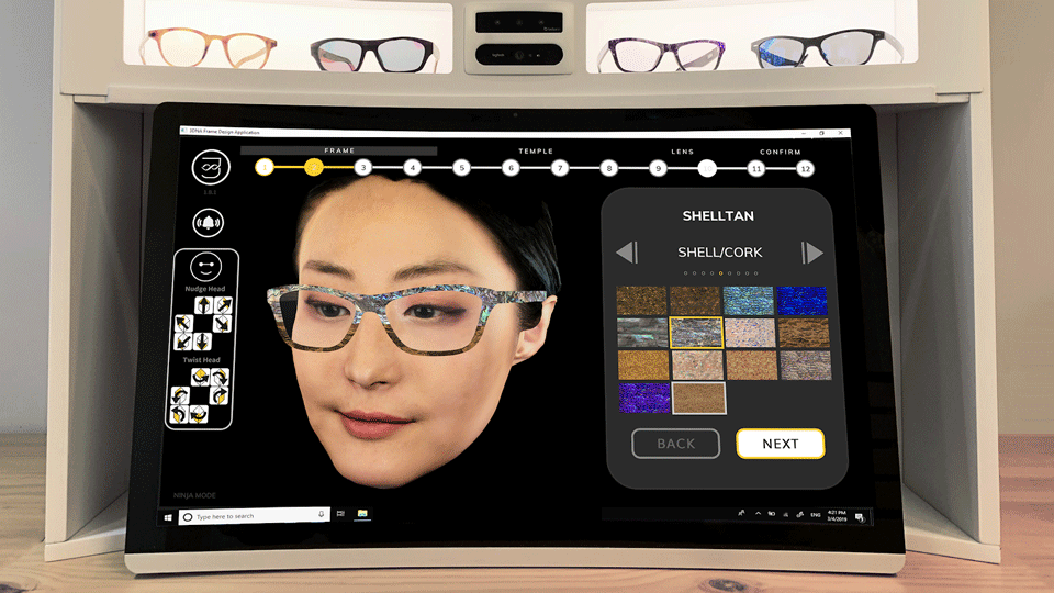 3DNA eyewear system