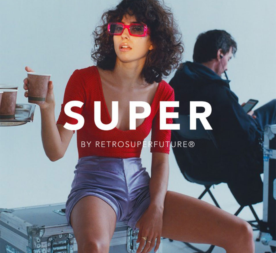 RetroSuperFuture eyewear advert