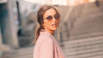 woman in sun glasses