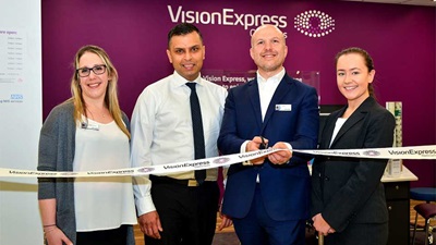 Vision Express opens the doors of its first rebranded Tesco Opticians store