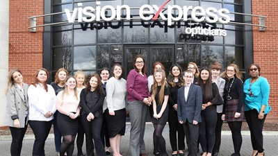 Vision Express apprentices