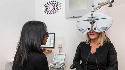 Vision Express sight test