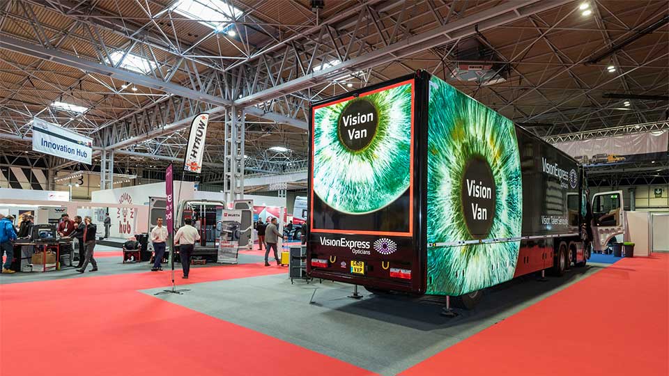 Vision Express vision van