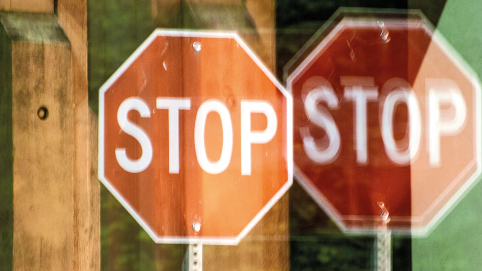 Stop sign
