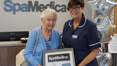 SpaMedica welcomes 1000th patient at Sheffield facility