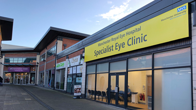 Manchester Royal Eye Hospital specialist clinic