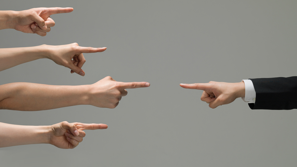 fingers pointing