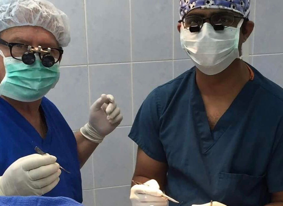 In surgery