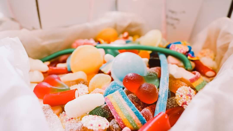 Sweets in a bag