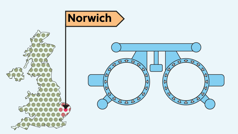 UK map animation