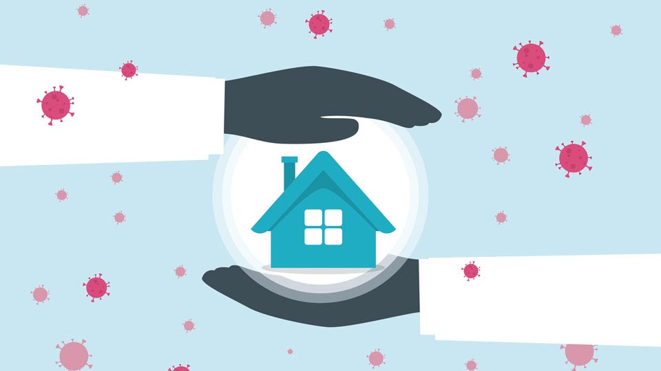 House in hands