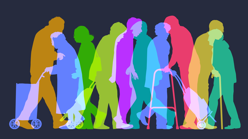 people walking