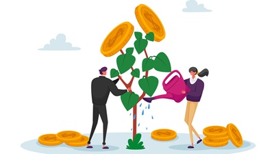 Money tree animation