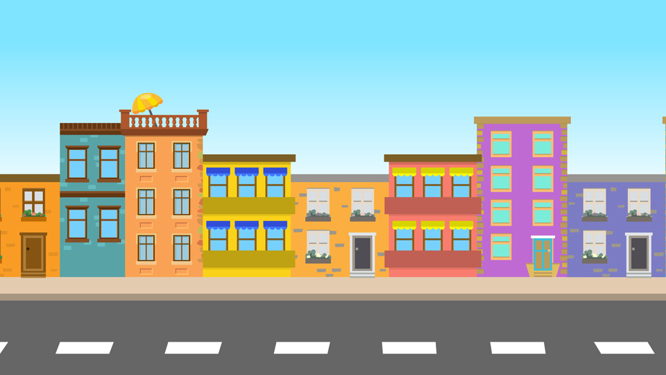 High street animation