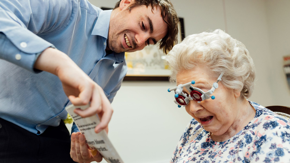 Visioncall visiting patient