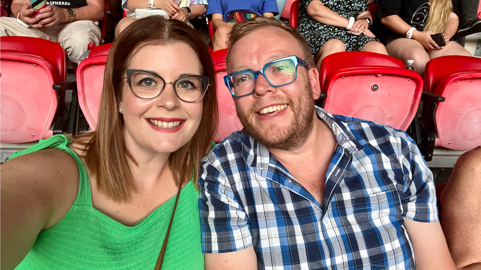 Becci and Daniel