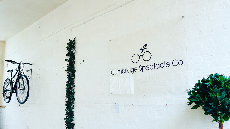 Cambridge specs branding