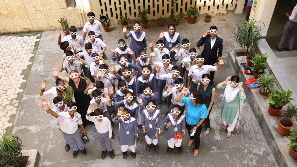 School children