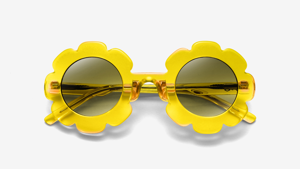 Sons and Daughters yellow sunglasses