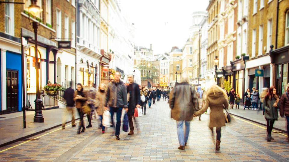 high street