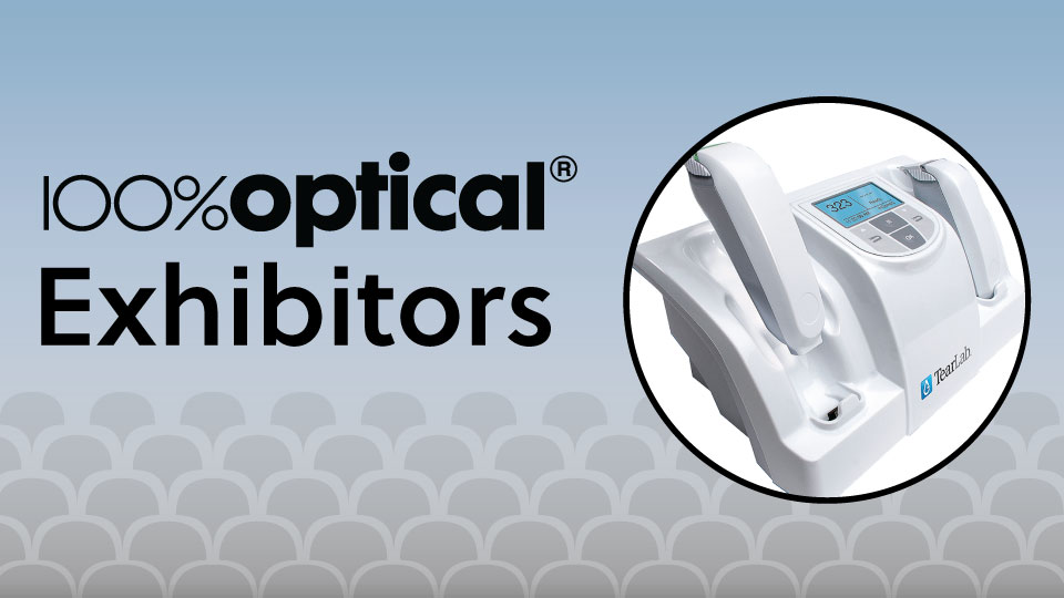 100% Optical exhibitor