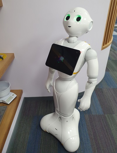 robot standing