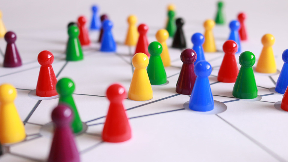coloured play pieces