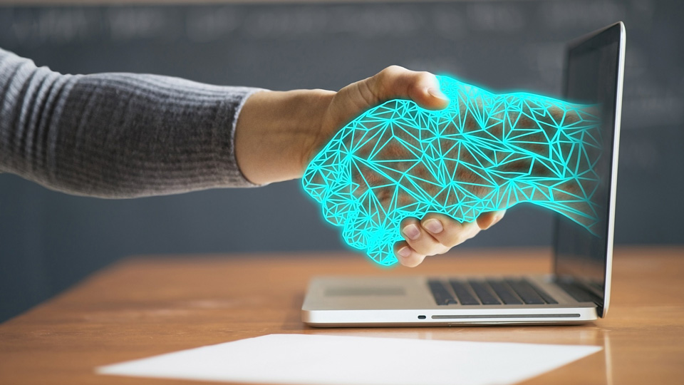 digital handshake