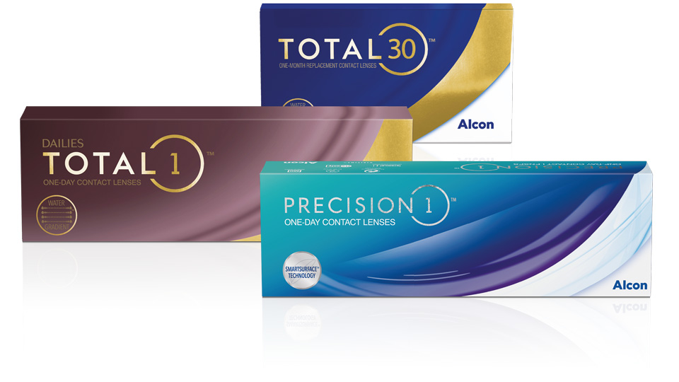 Contact lenses from Alcon’s Water Surface Lenses portfolio