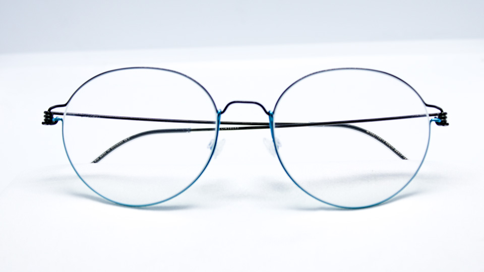 metal framed glasses