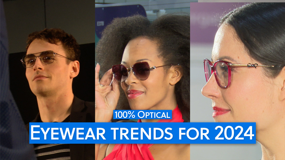 Models wearing eyewear 