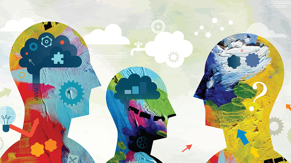 Illustration of profile heads