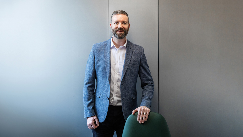 Optometrist and Optometry Wales chair, Craig MacKenzie