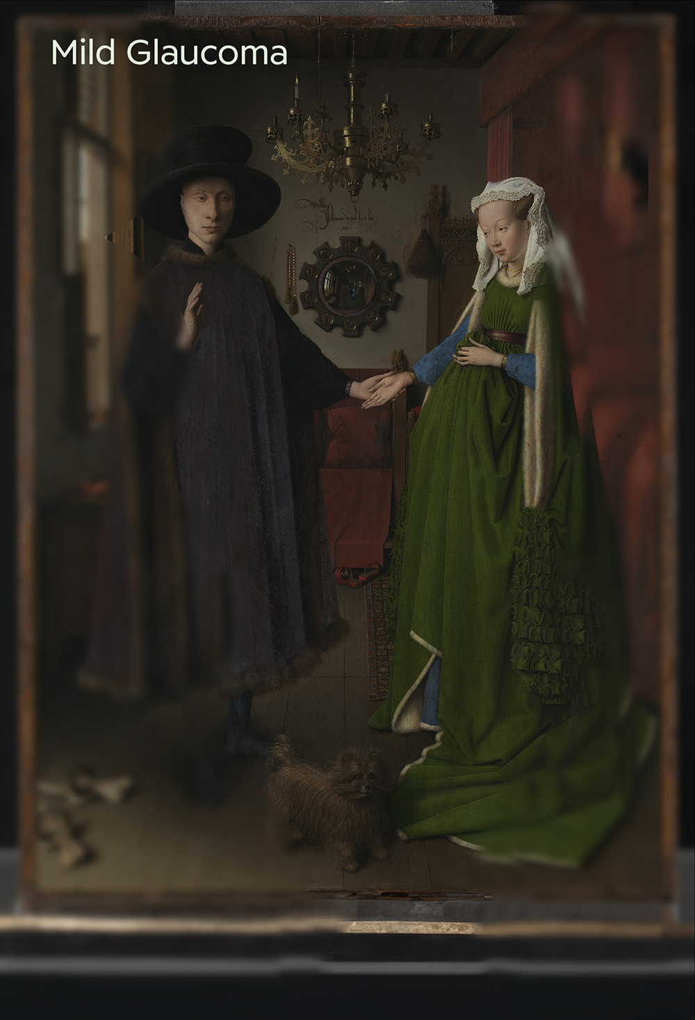 Jan van Eyck The Arnolfini Portrait mild