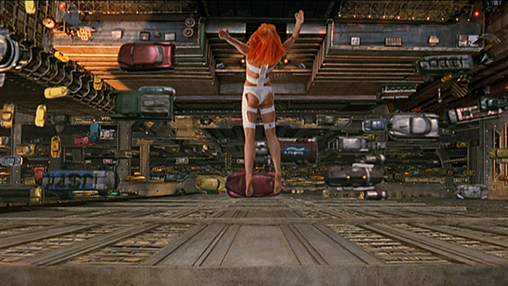 A still from The Fifth Element (1997)