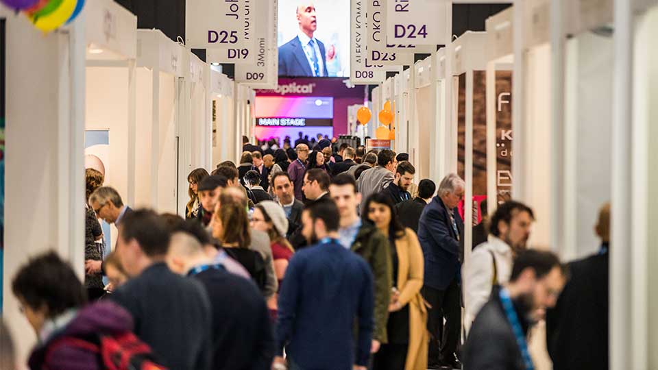 100% Optical 2018 crowd