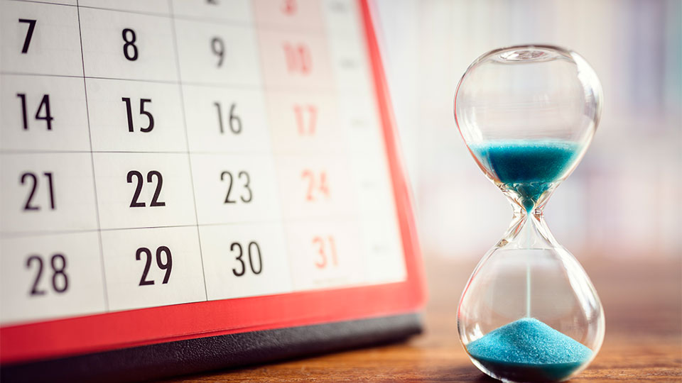 Calendar and count down timer