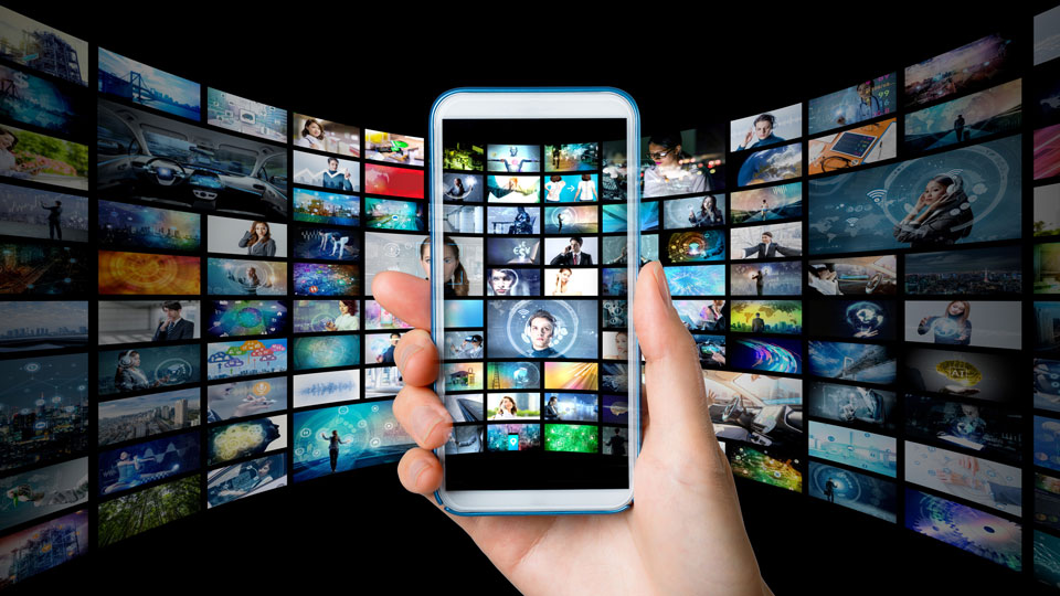 Mobile phone digital content