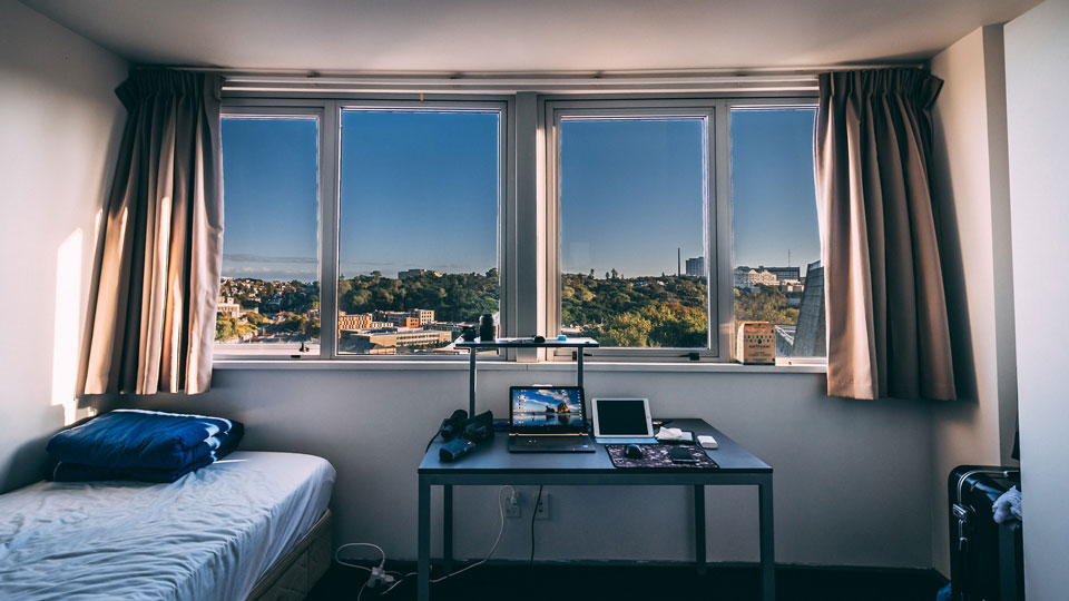 student bedroom
